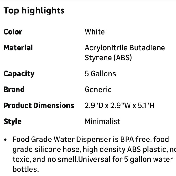 Automatic Water Dispenser - Picture 5 of 8